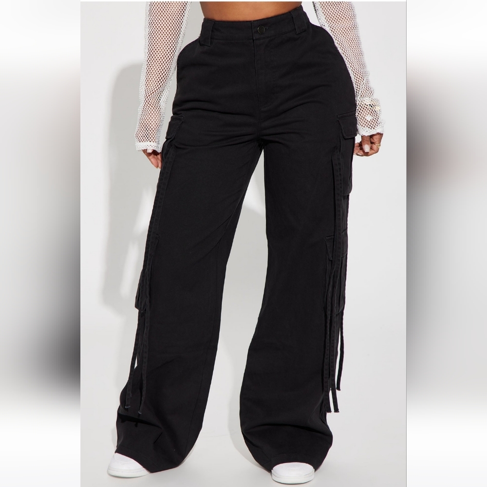 Golden Hour Wide Leg Cargo Pant 1x